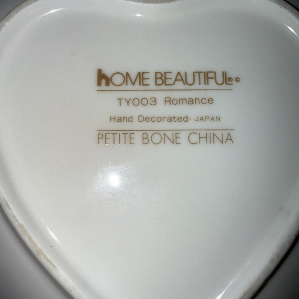 Home Beautiful TY003 Romance Heart Shaped Trinket Dish - Picture 4 of 4